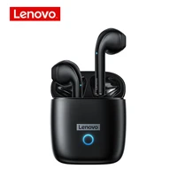 new original lenovo lp50 tws wireless headset dual stereo noise reduction bass touch control sport bluetooth earphone with mic