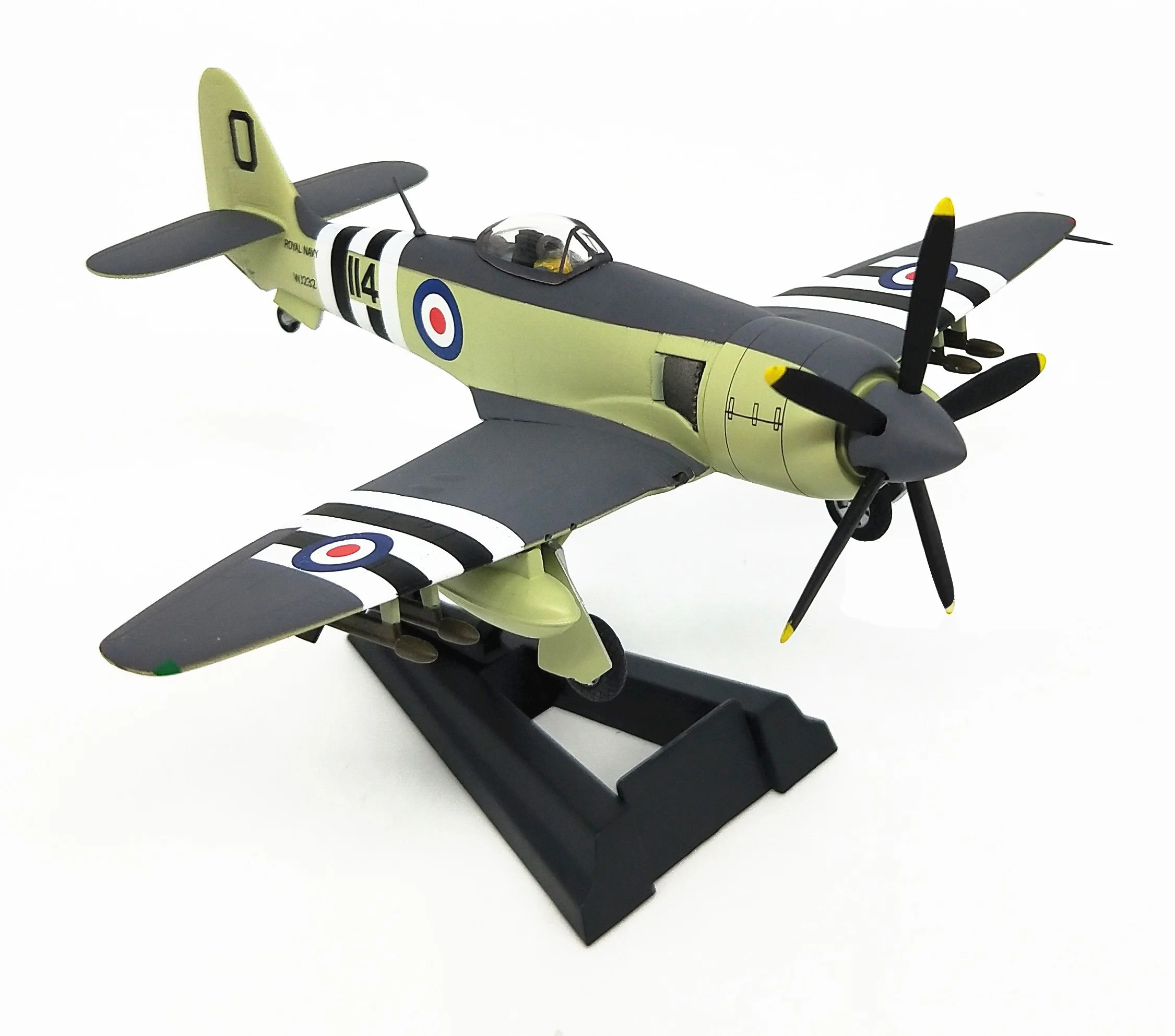 Fine 1: 72 мировая война II британский истребитель самолет Готовая модель самолета из