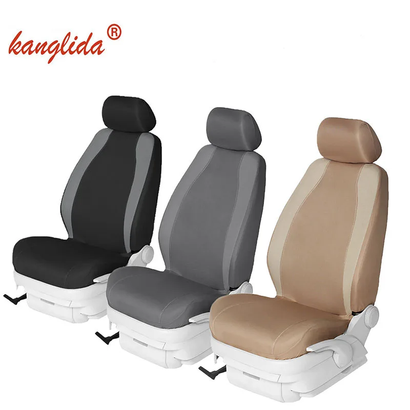 KANGLIDA Universal Front Car Seat Cover Polyester Fabric Material Automobile Vehicle Protection Interior Parts Promotion | Автомобили и