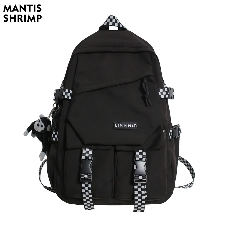 

Fashion New Brand Nylon Couples Backpacks Large Capacity Rucksack for Teenagers School Bag Students Bookbag Travel Mochila Big