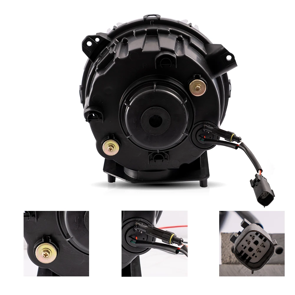 VLAND Car Styling Headlight For Jeep Wrangler 2018-2019 Full LED DRL Dual Beam Lens+welcome light with blue Front Lamp Assembly |