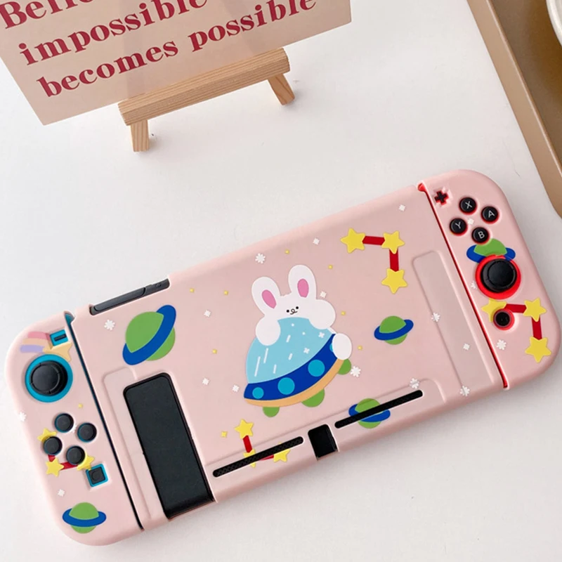 Мультяшный переключатель OLED защитный чехол NS Joycon контроллер ТПУ для защиты хоста