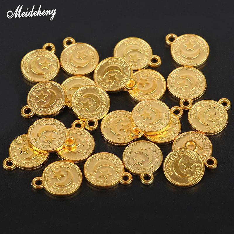 Новинка 14 мм золотой брелок для ключей Висячие бусины игрушка ломтик обуви