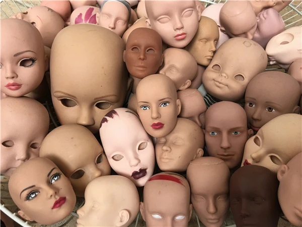 Оригинальная Тонер-кукла IT Doll с лысой головой игрушки для самостоятельного