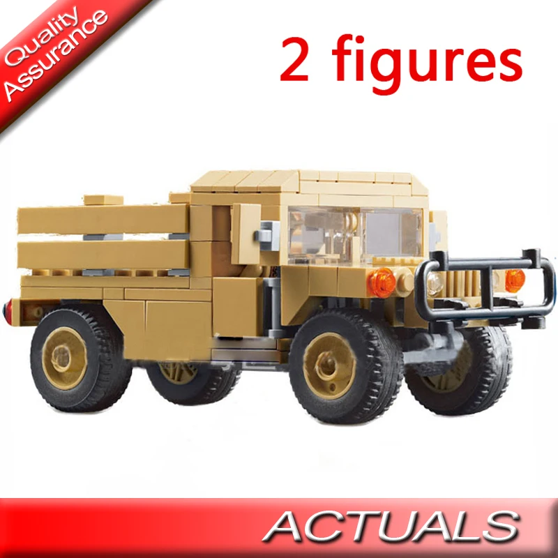 170 шт. Decool 2112 Современная война Военная армия Humvee грузовик транспортер