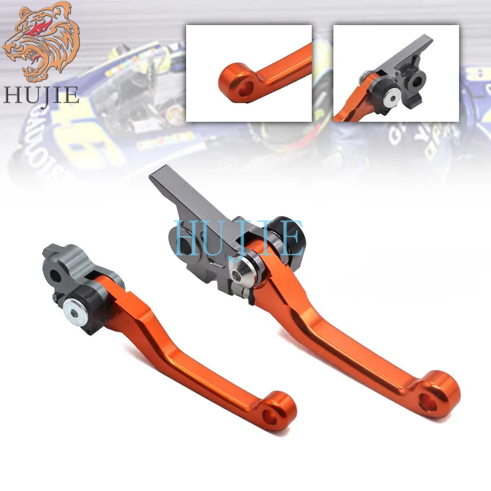 

CNC Aluminum Billet Pivot Foldable Brake Clutch Levers For KTM 200XCW 2014-2016 200EXC 2014-2015 250XC-W 2014 300XC-W 2014