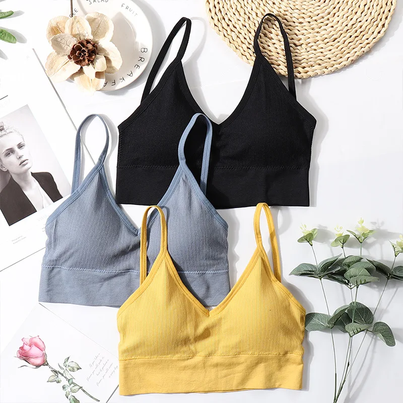 

Women Push Up Bra Tube Top Female Seamless Underwear U Back Bralette Wireless Active Bra Sports Top Sexy Lingerie Women Crop Top
