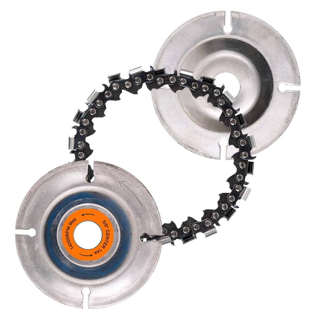 100mm/115mm/125mm Grinding Machine Woodworking Disc Grooving Chains Wood Carving Cutting for Angle Grinder | Инструменты