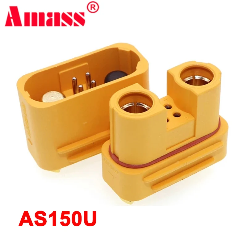 Штекерный разъем Amass AS150U 2 0 мм банановая головка 18AWG защита от зажигания с