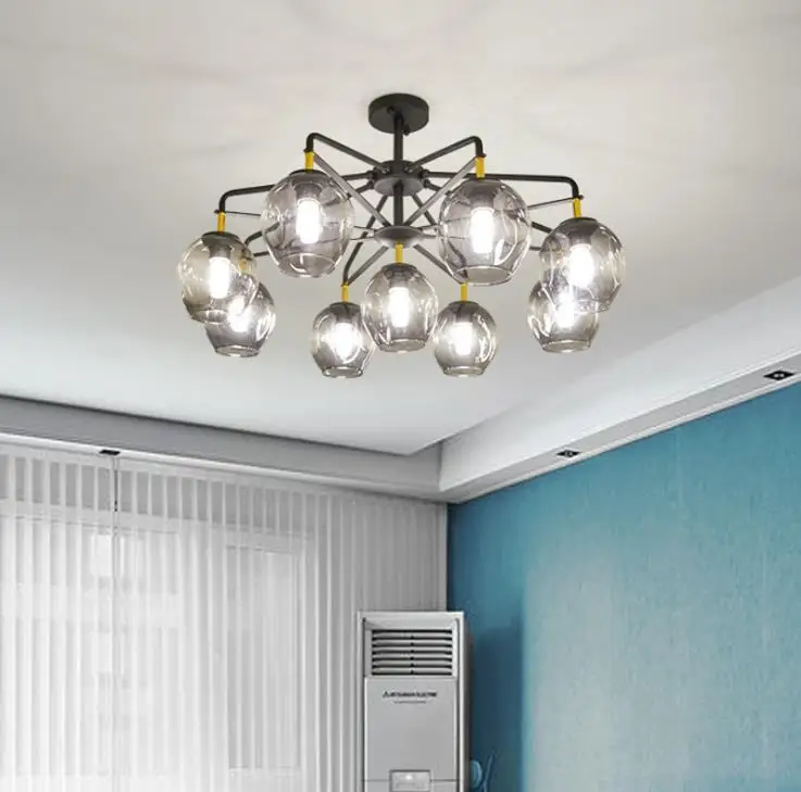 

Living room chandelier northern Europe simple modern atmosphere bedroom dining room lamp creative personality Art Chandelier