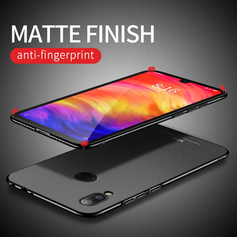 MSVII чехол для телефона для Xiao mi Red mi Note 7 Pro Чехол mi 9T чехол матовый mi 9T Pro Чехол s для Red mi Note7 чехол красный mi K20 Coque funda