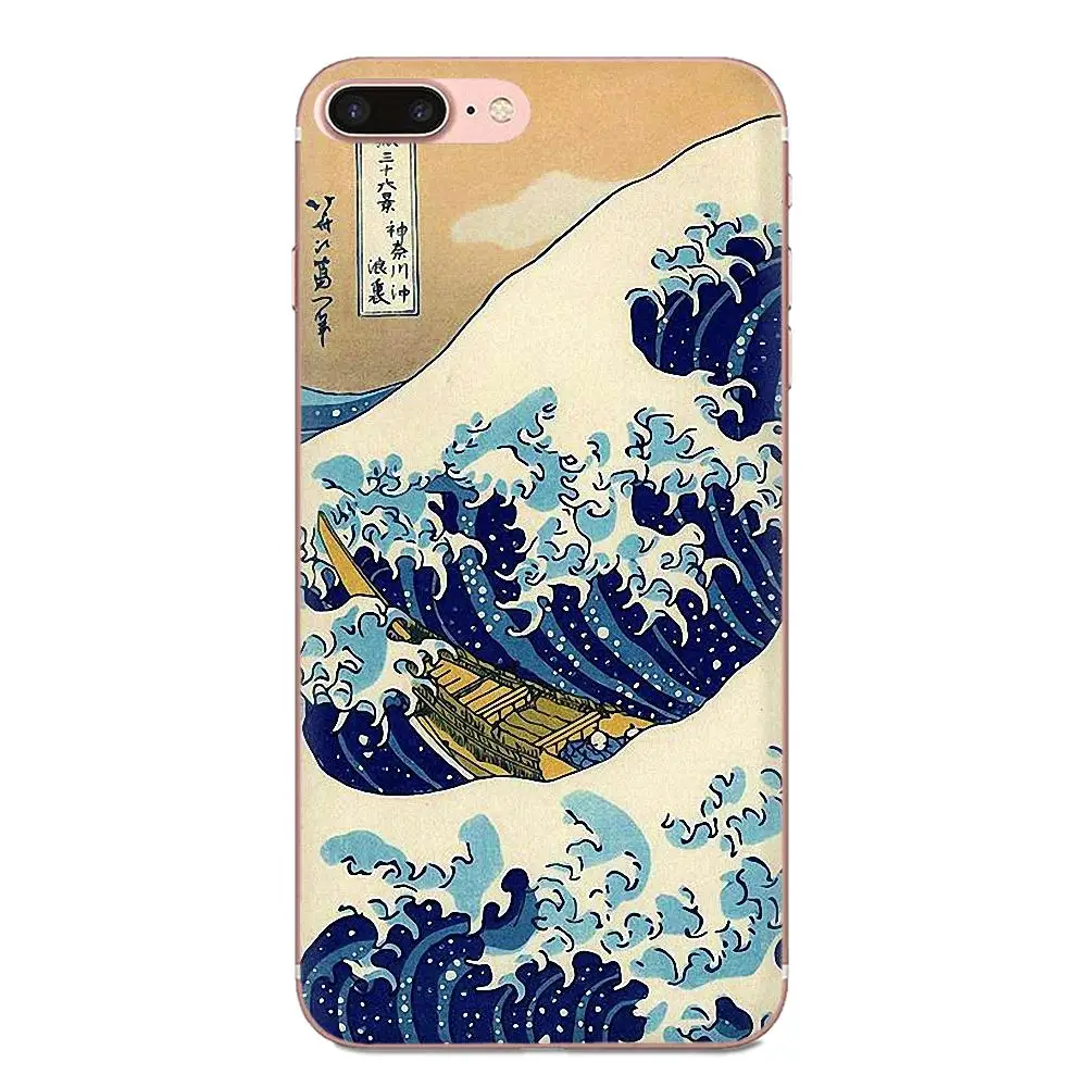 Hokusai большая волна от Kanagawa мягкие горячие продажи для Xiaomi Redmi Mi 4 7A 9T K20 CC9 CC9e Note 7 9 Y3 SE