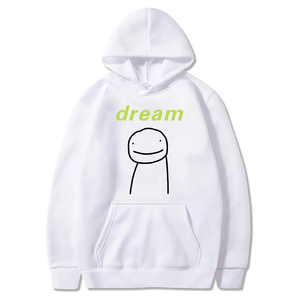 

Худи унисекс Dream Smp Merch Harajuku с принтом для женщин и мужчин, уличная одежда, модная повседневная толстовка, пальто, Модный пуловер