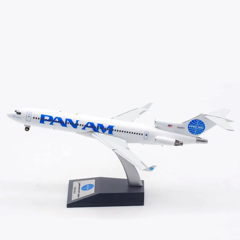 

1/200 весы B727-200 N365PA для PAN AM Авиакомпания Самолет Модель сплава посадки Шестерни самолета Коллекционная дисплей самолеты