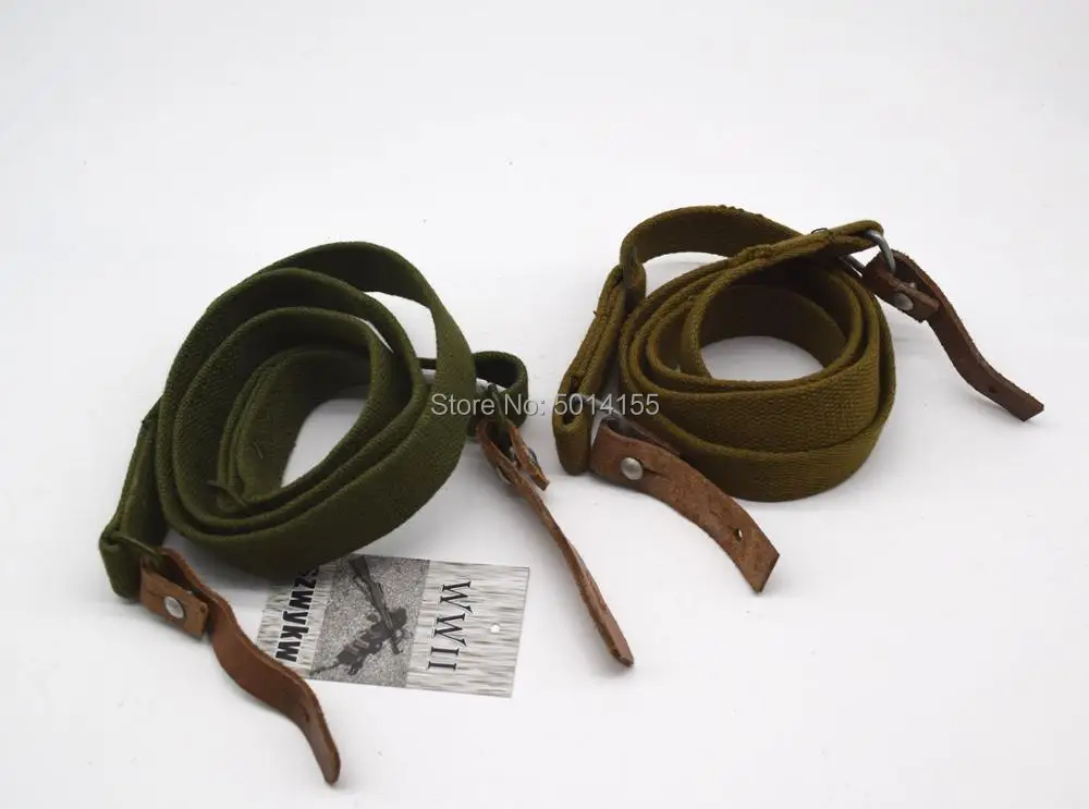 2 шт. излишки военный китайский PLA ТИП 56 холст SKS AK слинг желтый + зеленый