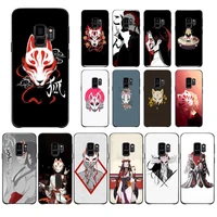 fhnblj japanese style anime fox phone case for samsung galaxy j7 prime j2pro2018 j4 plus j5 prime j6 j7 duo neo j737 j8