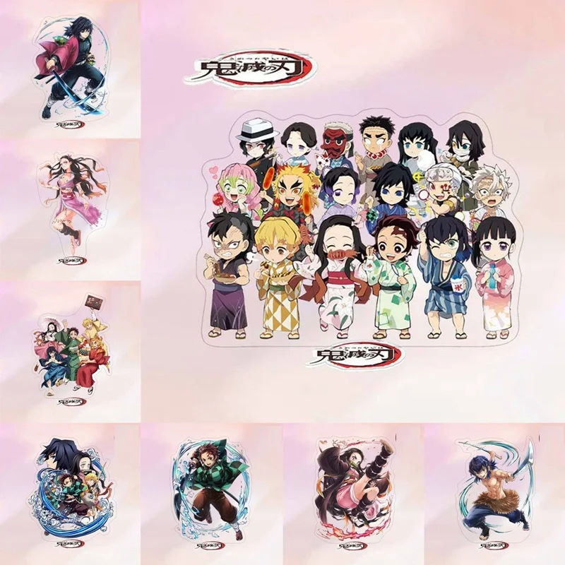 

Demon Slayer Anime Standing Acrylic Decoration Action Figure DIY Collectible Toy