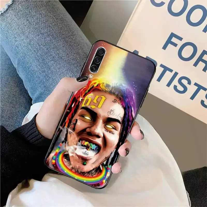 

Famous rapper 6ix9ine gooba Phone Case For Samsung galaxy S 9 10 20 A 10 21 30 31 40 50 51 71 s note 20 j 4 2018 plus