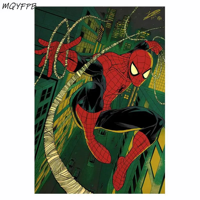 Аниме Мультфильмы крафт-бумага наклейки на стену плакаты декоративные картины