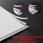 3 мм глубина 5 мм3 мм ширина двухсторонние 3D поролоновые полоски клеи наклейка для DIY шейкер карты Изготовление Скрапбукинг ремесла принадлежности