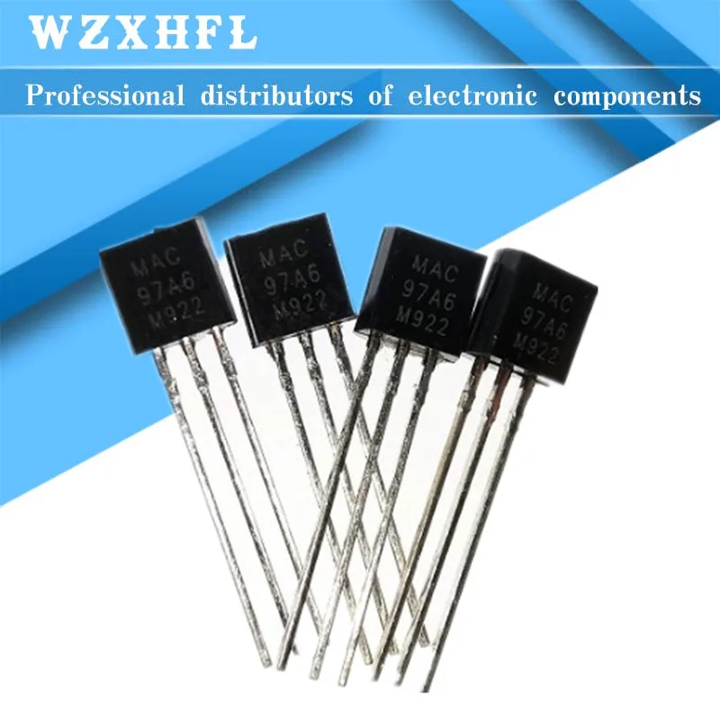 

50 шт. MAC97A6 97A6 TO-92 Triacs THY .6A 400V TRIAC новый оригинальный