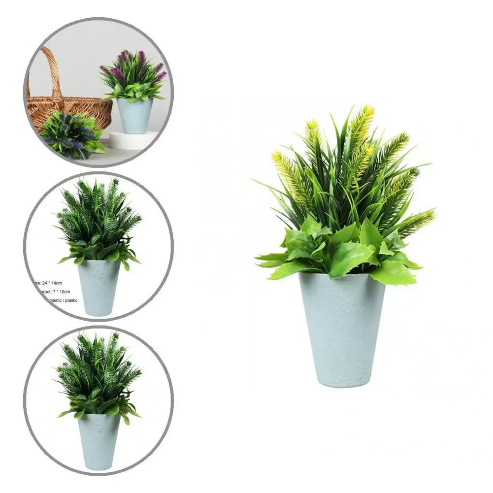 

Fancy Faux Bonsai No Withering Anti-wear Elegant Artificial Potted Plants Fake Bonsai Artificial Bonsai