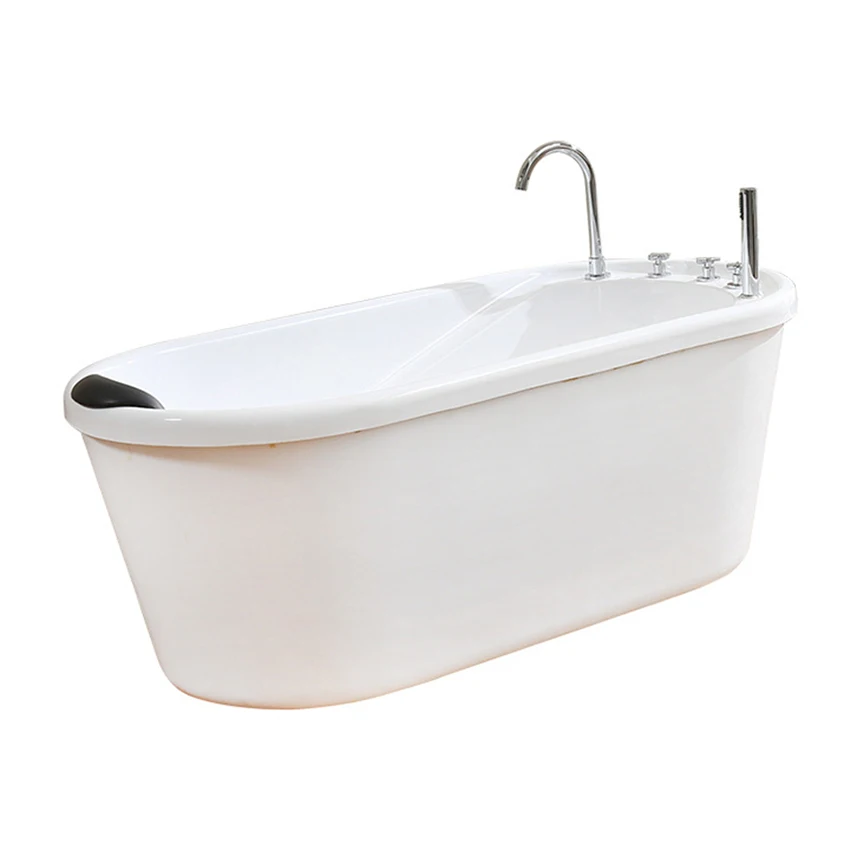 

RC-3004 Acrylic Bathtub Home Hotel Double Layer Thickened Insulation Freestanding Tub Independent Family Adult Bathroom Bathtub