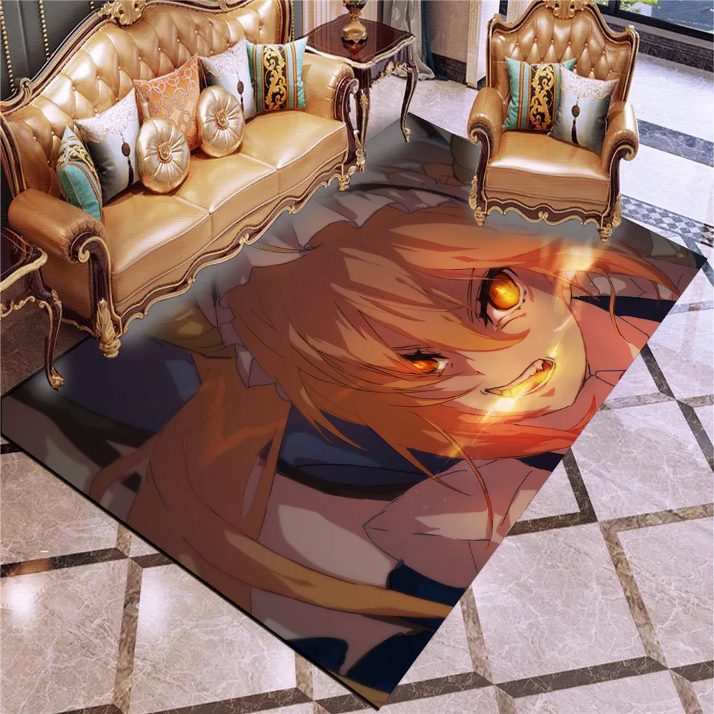 

Japan Anime Kawaii Girls Pink Anti Slip Welcome Entrance Door Mats Fabric Anime Floor Mats for Living Room Bedroom Carpet