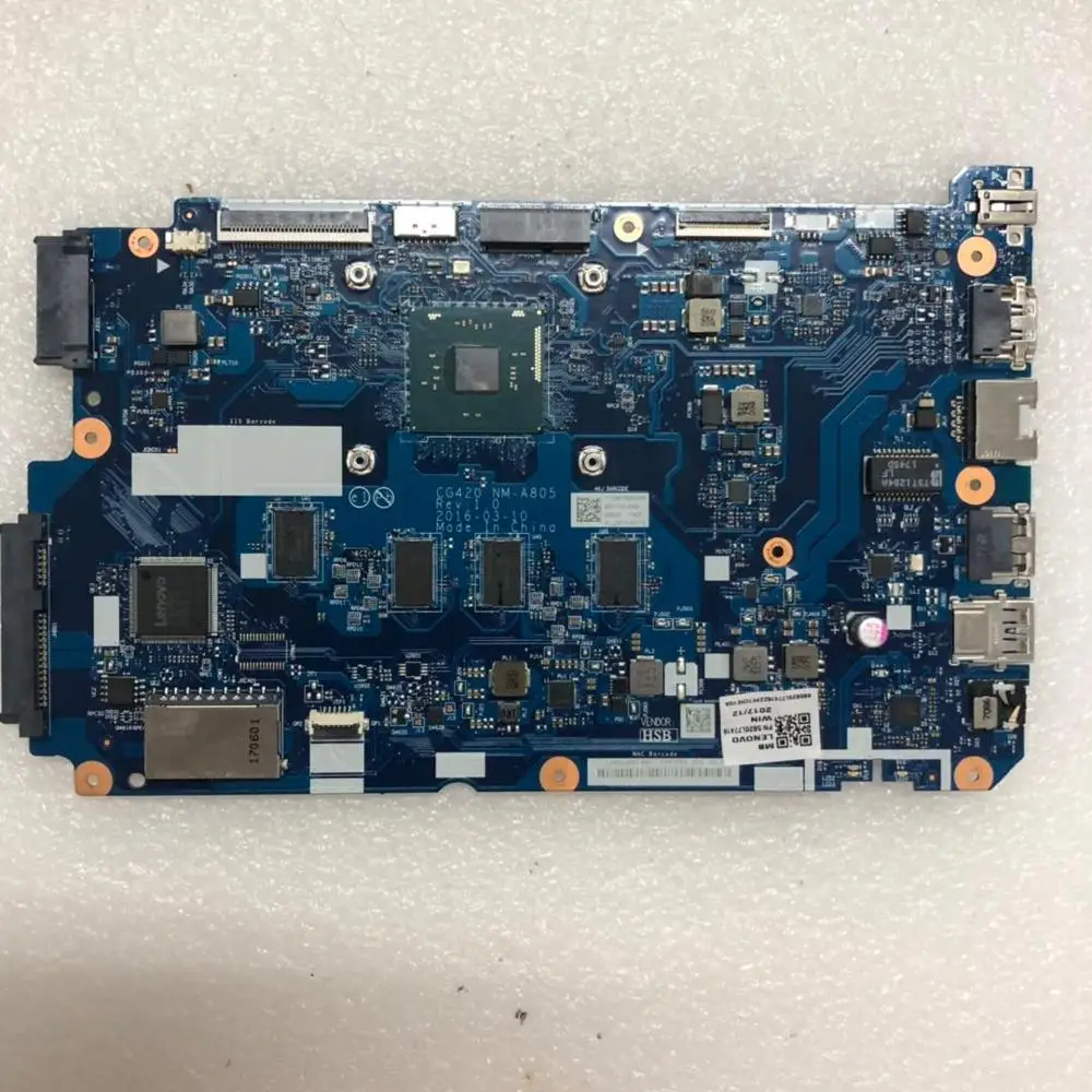 Материнская плата для ноутбука 110-14IBR ЦП N3060 номер NM-A805 5B20L45724 5B20L58975 5B20L77416 5B20L45739