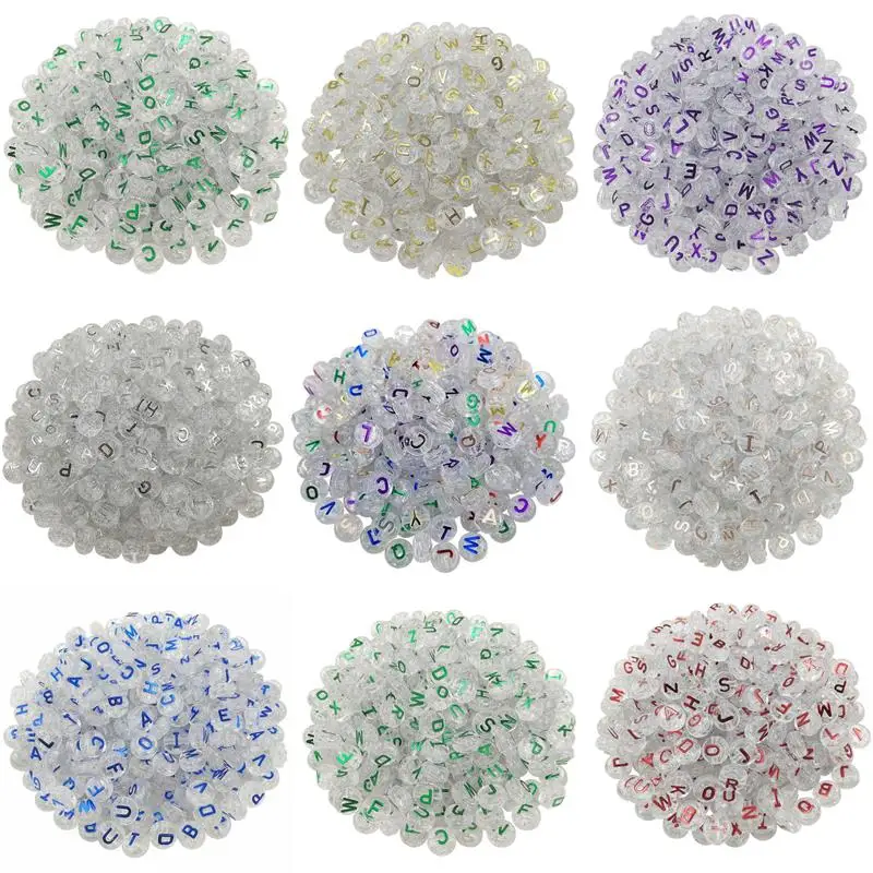 

50 шт., 10 мм акриловые бусины