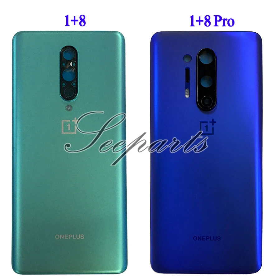 Оригинальный чехол для OnePlus 8 задняя крышка батарейного отсека заднее стекло Oneplus