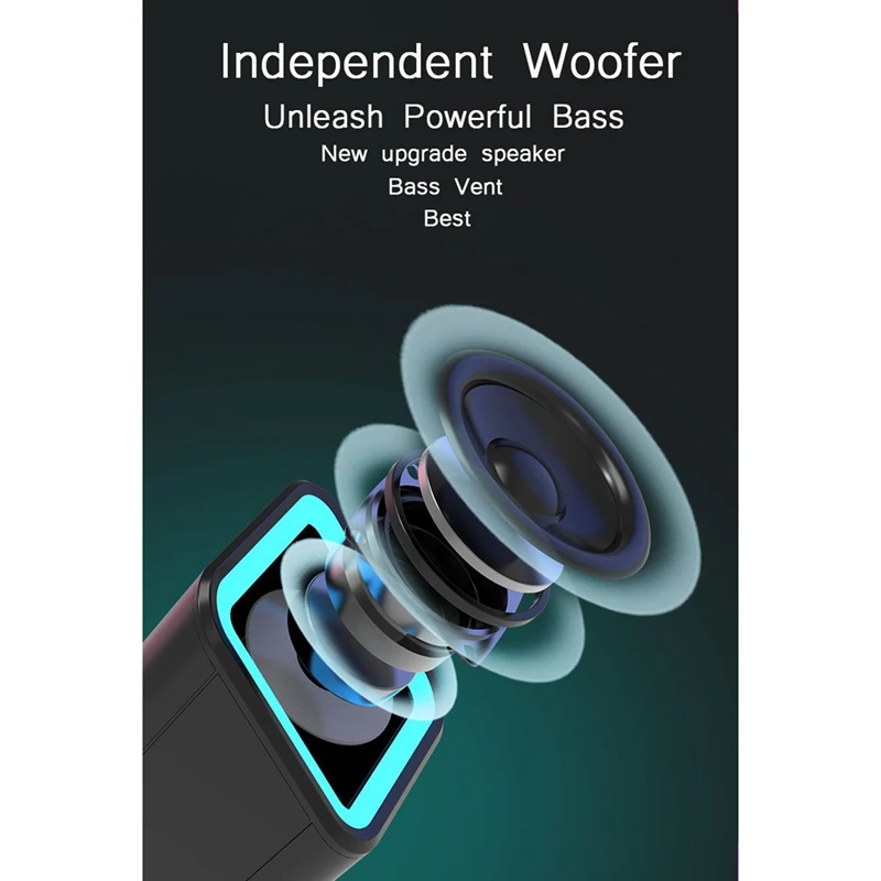 D 238 Bluetooth Звуковая Панель с реверсивным звуковым Беспроводной Динамик басовый