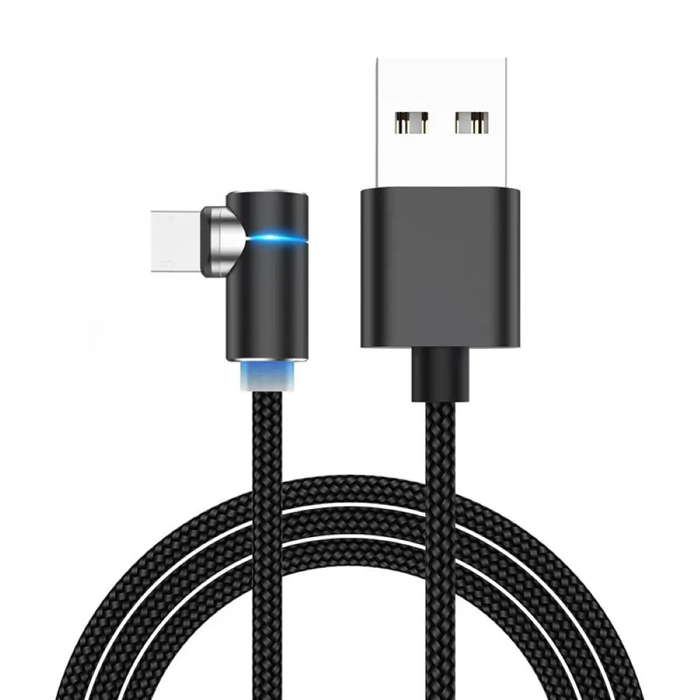 

Elbow Magnetic Micro USB Type-C 5A Fast Charging Cable Phone Charger Cord Wire