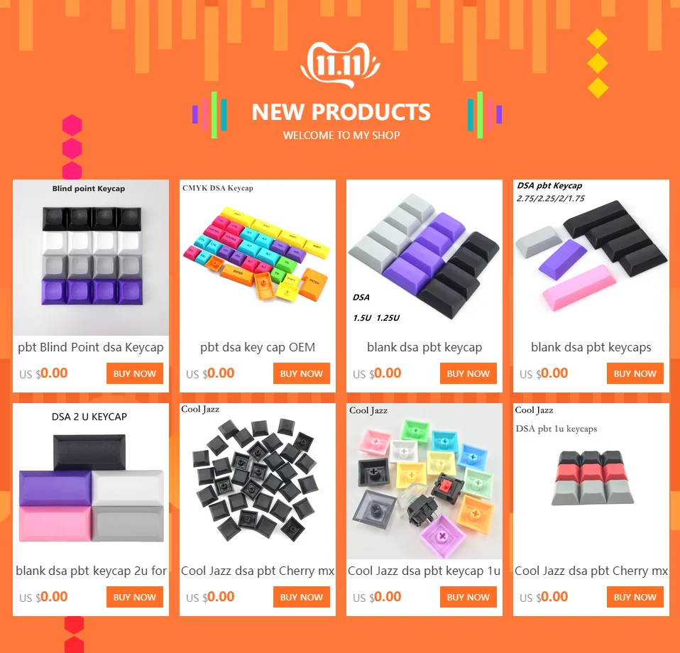 Pbt dsa клавишная крышка OEM keycap краситель субкровать красочные брелки модификатор для diy игровая механическая клавиатура Вишневый переключатель
