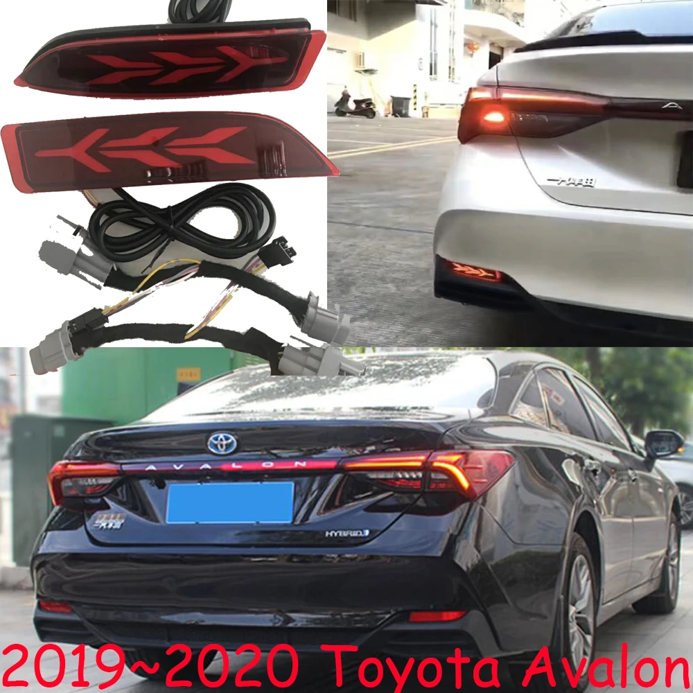 2 шт. автомобильный bumer задний фонарь для Toyota Avalon Задний фонарь тормоза~ 2020y светодиодный Автомобильный аксессуары тайлампа для заднего фонаря Avalon