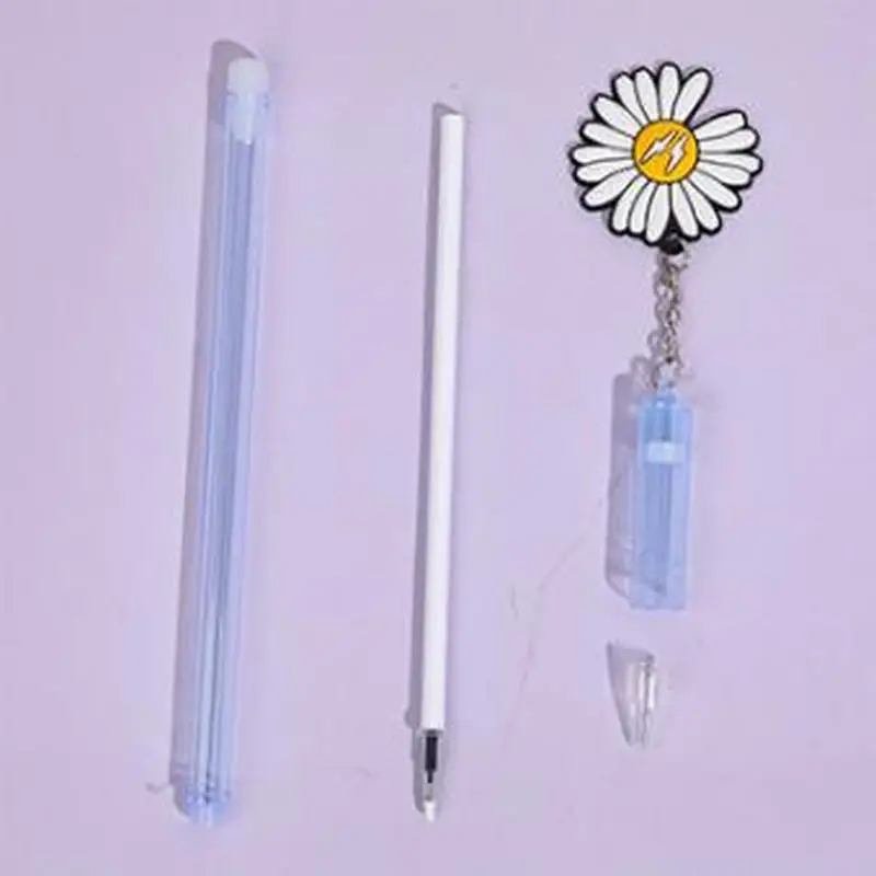 Дейзи гелевая ручка с подвеской 0 38 мм канцелярские новинки милые ручки