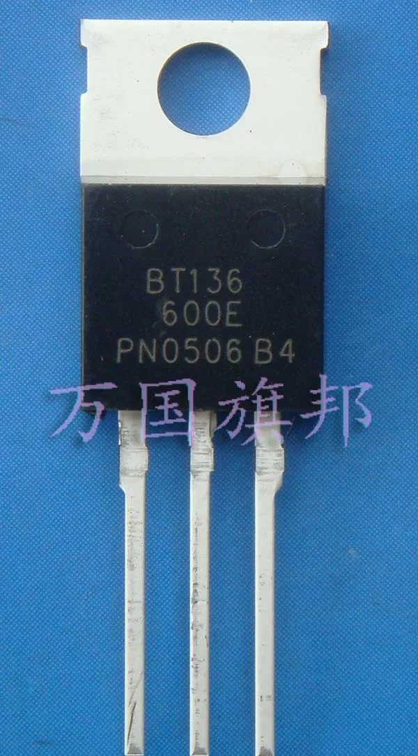 Бесплатная доставка. Триод BT136 600 e двунаправленный Тиристор размера 220 |