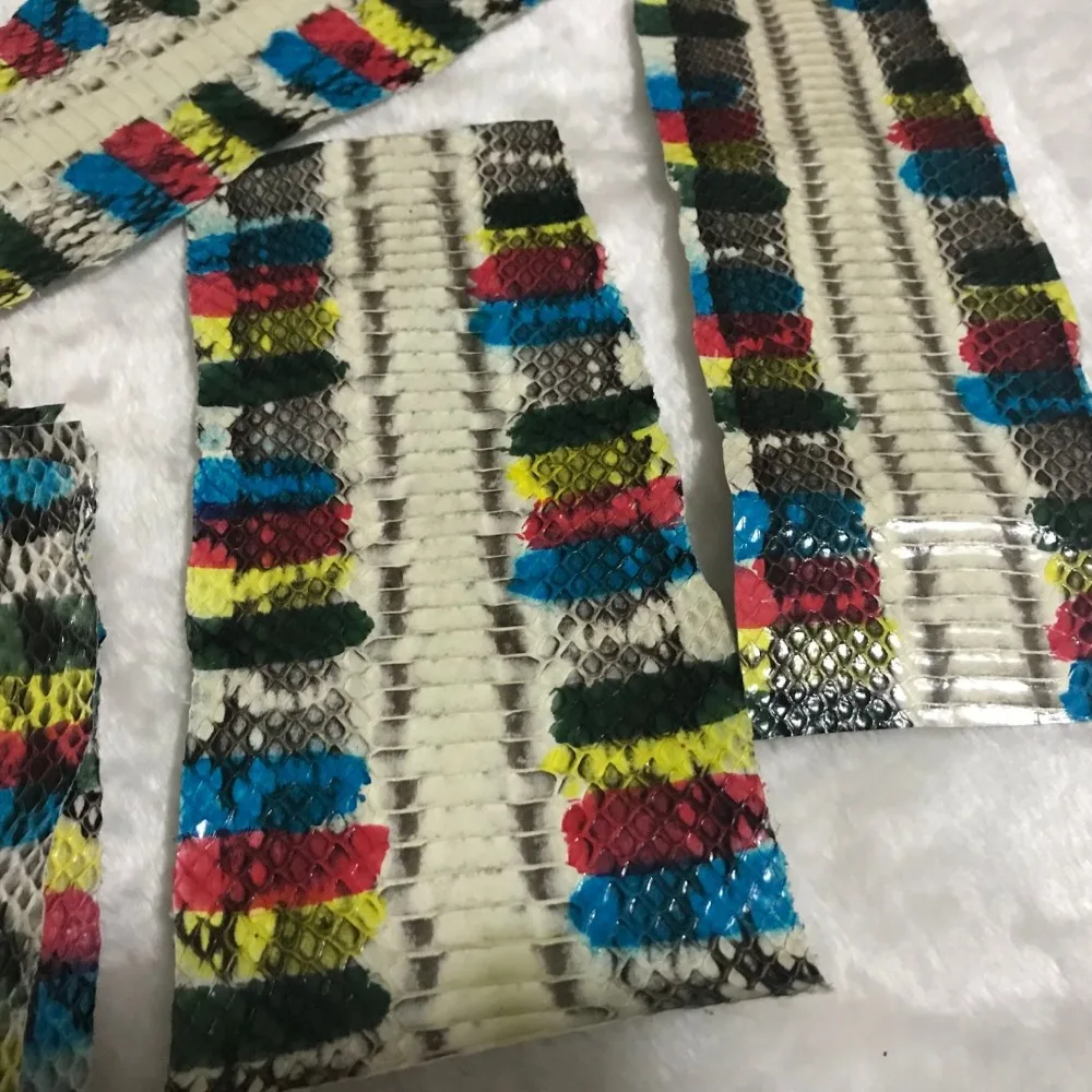 Натуральной Змеиной кожи штук 7 см x 20 см