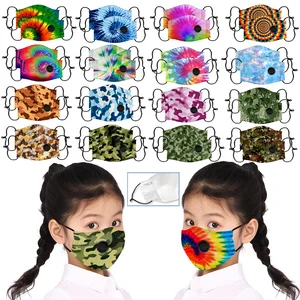 2 шт., детский непродуваемый шарф для лица с принтом