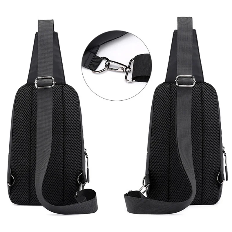 Многофункциональные сумки через плечо Мужская нагрудная сумка короткие для
