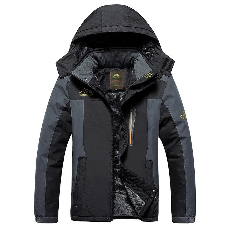 

Men's White Duck Down Jacket Warm Hooded Thick Puffer Jacket Coat Male Casual High Quality Overcoat Thermal Winter Parka Men