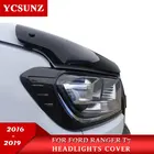Цветные фары из углеродного волокна для ford ranger T7 T8 wildtrak everest Enterprise 2016 2017 2018 2019 2020 2021