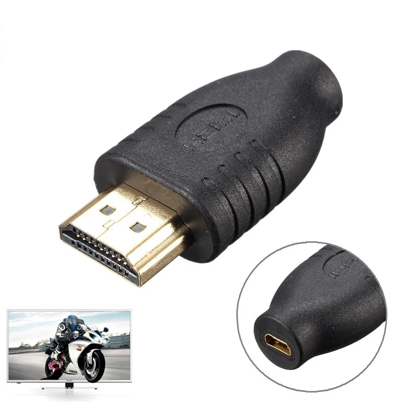 1 шт. Стандартный HDMI мужской тип A к Micro Тип D гнездо адаптер конвертер для