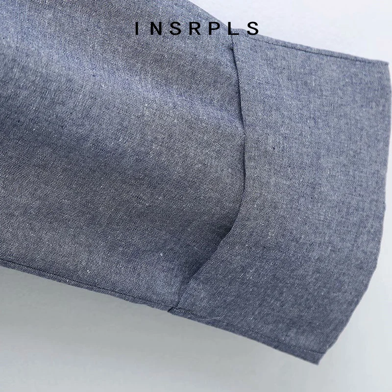

INSRPLS Women Fashion Office Wear Straight Pants Vintage High Elastic Waist Turn-up Hem Female Ankle Trousers Mujer