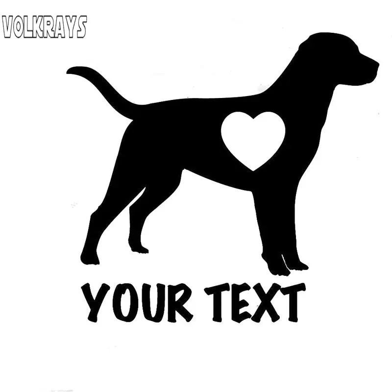 Volkrays индивидуальная наклейка для автомобиля лабрадор ретривер аксессуары собак