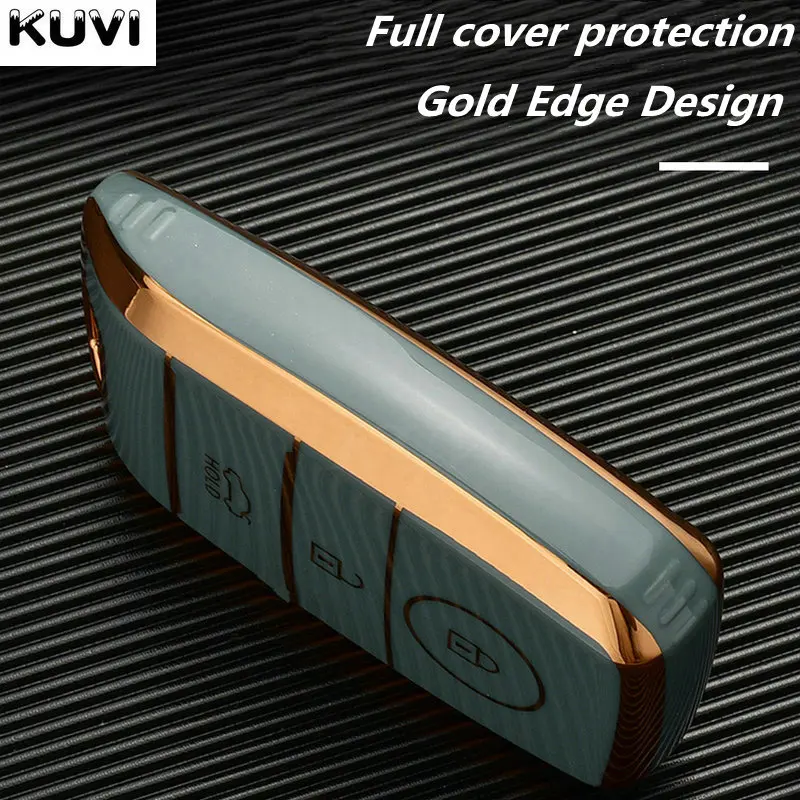 Новинка ТПУ чехол для автомобильного ключа дистанционного управления KIA RIO Rio5