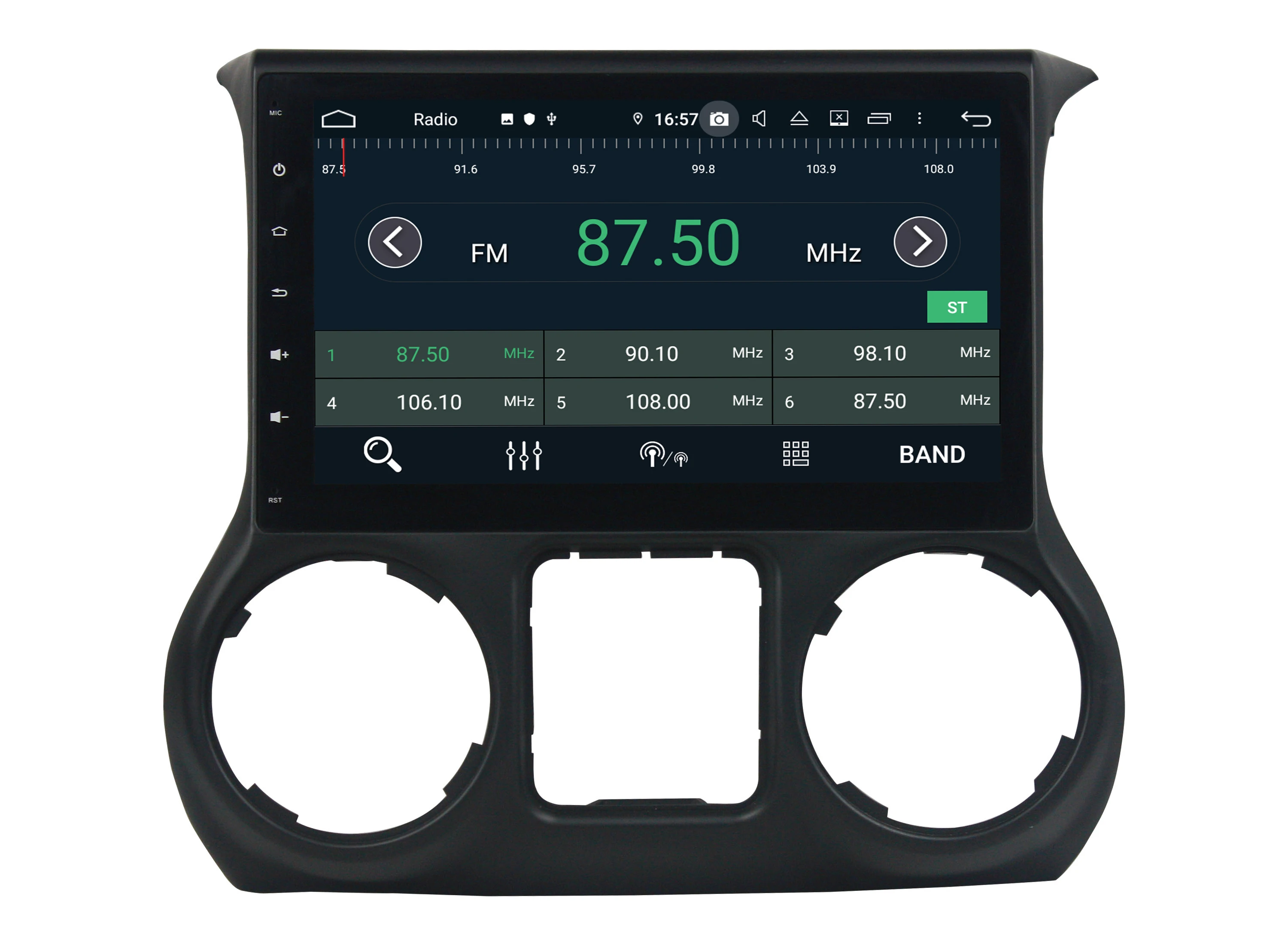 10 1 &quot1 Din 4G + 64G Android 9 0 автомобильный мультимедийный плеер для JEEP Wrangler 2011 2014