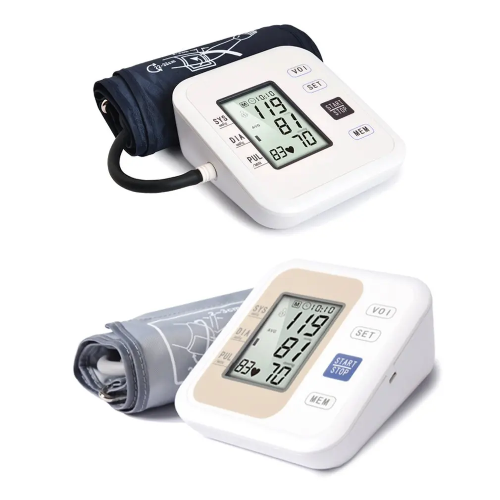 

Automatic upper arm electronic health monitor LCD digital display 0 Automatic fast exhaust Comfortable cuff