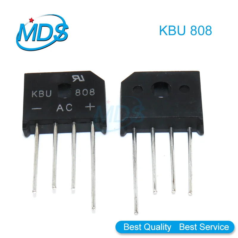 Диодный мост KBU808 KBU-808 8A 800V выпрямитель новый и оригинальный IC 5 шт. | Электронные