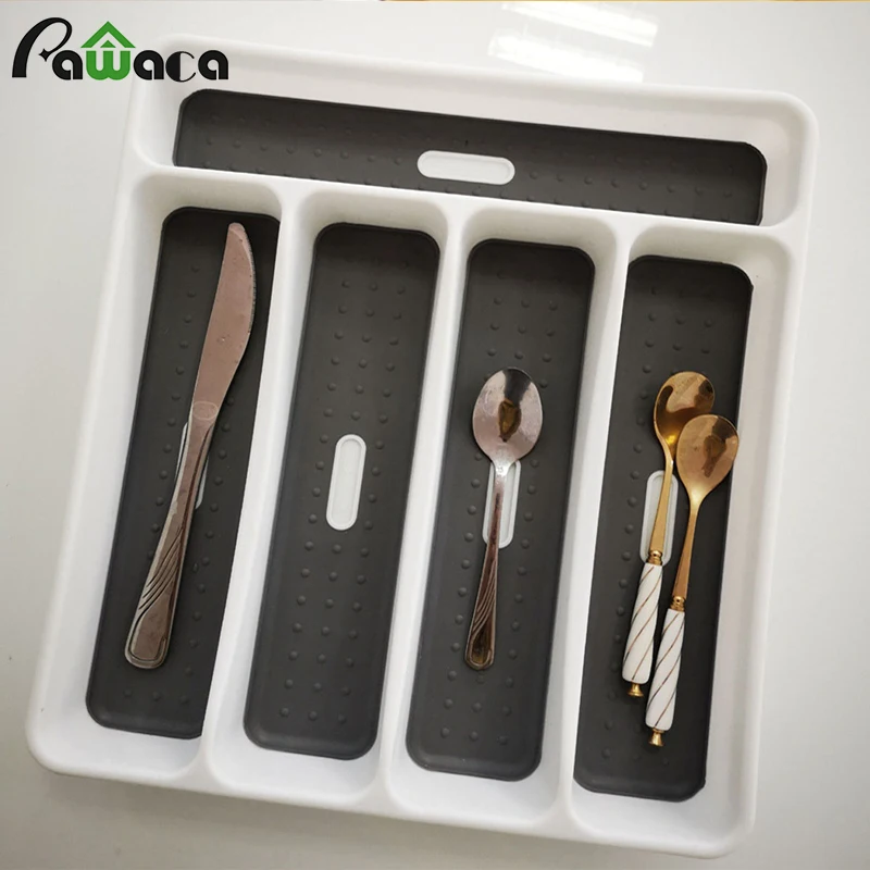 Кухонный ящик Органайзер лоток пластиковая ложка нож вилка контейнер для